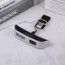 간편 디지털 저울 공항 캐리어 수화물 무게 저울 미니, 1개, 수화물 디지털핸드저울
