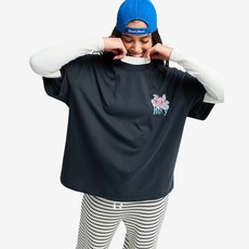 보드라이더스 록시 TALLOVERSIZE WASHED 오버핏 티셔츠 (RG11ST008KVJ)_CA