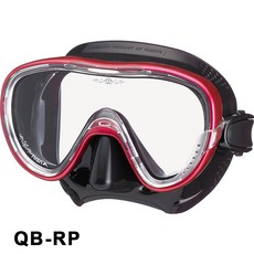 Tusa M1002 Tina 單面鏡, 紅框黑, 1個