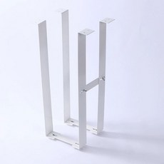 본체 선반 거치대 트레이 받침대 받침 책상홀더 데스크탑 정리 흰색 수납장 공간 보관함, D.화이트 1.2mm (프로젝트)