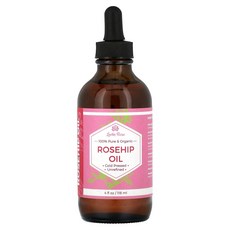레벤 로즈 100% 순수 유기농 로즈힙 오일 118ml(4fl oz) LVN-00703, 118.294 ml, 118ml, 1개