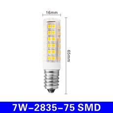 2 개/몫 3W 4W 5W 7W E14 LED 전구 램프 220V 240V 미니 옥수수 빛 2835SMD 360 빔 각도 할로겐 샹들리에 조명 교체, Warm white, 1개