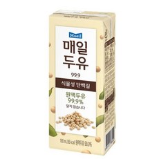 매일유업 매일두유 99.9, 190ml, 192개