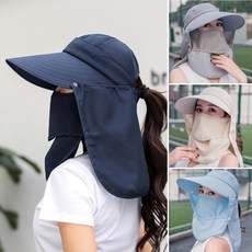 초대형 햇빛가리개 자외선차단모자 여성 썬캡 챙모자