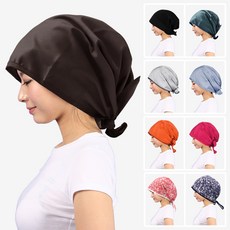 미용실 두건 외출모자 비니 시술 파마 헤어캡 HT03, HT03 검정