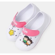 [1+1] 흔한남매 뉴 벨크로 실내화 (핑크) 2켤레 (무료배송) [한정수량 빅행사]