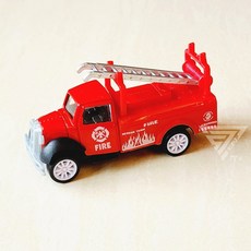 【台灣出貨】仿真消防車合金車 1/64模型車 消防救援玩具, 4, 1個
