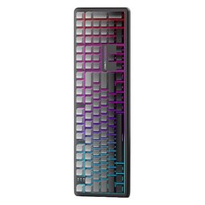 AULA F108 108키 RGB 3모드 기계식 키보드 키캡 포함, 파인 더스트 그라데이션, 풍령축, 제조사축