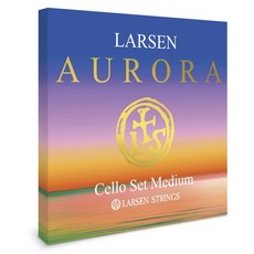 LARSEN AURORA 大提琴弦套裝 音色卓越 提升演奏體驗, 4/4大提琴弦, 1套