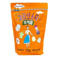 엄마의 과탄산소다 1kg -TJ 세제 빨래 세탁 표백제 세척 세탁기 가루세제, 1개