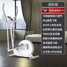 일립티컬 머신 스텝퍼 유산소 스카이워커 운동 기구, 고급형 16단 8kg
