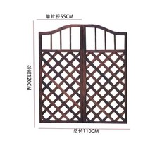 방부목 메쉬도어 울타리 정원 대문 주택 펜스 마당문 나무문 전원 단독, A. 경사형 110cm 없음
