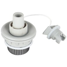 PVC 풍선 공기 밸브 어댑터 교체 보트 카약 카누 액세서리, 회색, 1개