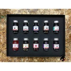J. HERBIN 珍珠彩墨鋼筆墨水 10瓶精緻禮盒, 1個