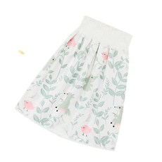 YZMY 嬰幼兒防水隔尿裙 5A抗菌隔尿防漏, 裙 小鳥狐狸, 1個