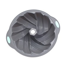 台灣熱銷 【桃園出貨】烘焙工具蛋糕模具烘焙模具創意雪紡蛋糕模烤盤耐高溫烤箱蒸鍋大號圓形吐司硅膠模具, 1個, 大號編織吐司圓盤