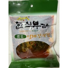 <킹콩푸드>한식부 영채김치 영채갓무침 밑반찬 중국식품, 4개, 300g
