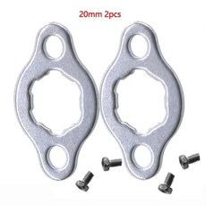 톱니 프론트 엔진 스프로킷 리테이너 플레이트 로커 가스켓 나사 먼지흙길용, 4. 20MM2PCS