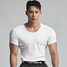 아스트로브 유넥 머슬핏 티셔츠