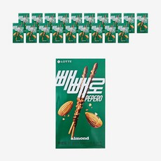 빼빼로 아몬드, 37g, 20개