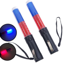 LED 경광봉 차량용 비상용 교통안내 안전봉 유도봉, 1개, 상세페이지 참조