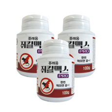 퓨레움 쥐킬맥스 프로 강력한 쥐약 살서제 쥐퇴치 알약 100g, 3개, 1개입