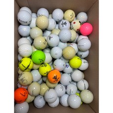 초보자 100돌이를 위한 연습용로스트볼, 1토탈브랜드 C급, 1개입, 100개