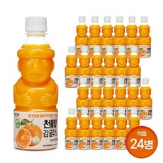제주팡 천혜향 감귤주스 100%착즙, 24개, 320ml