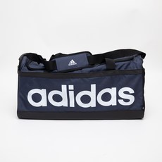 아디다스 스포츠 리니어 더플백 M 운동 헬스 가방 멜란지 네이비, 1개