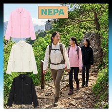 네파 (이월 상품) 여성 초여름부터 착장이 가능하며 아웃도어 또는 일상에서도 활용도가 높은 스타일 신축성이 들어간 여성 바람막이_7L40601_GS