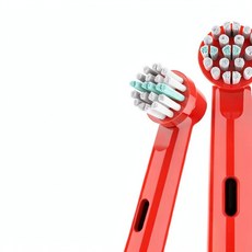 HYPSN 電動牙刷替換頭 精準型 4支裝, 1個, 兒童型 一卡4支