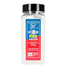 皮久熊 好清鬆檸檬酸 MY-7704 500g 多用途水垢污漬清潔劑 台灣製造, 1個