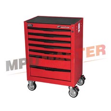 美斯特機車設備 Sanfros 七抽基本工具車 SAN-B087 標準型工具車 汽修工具車 零件車 工具車桌板, 1個, 紅色