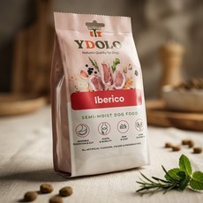 YDOLO 반습식 소프트 강아지사료 이베리코 돼지 100g, 1개