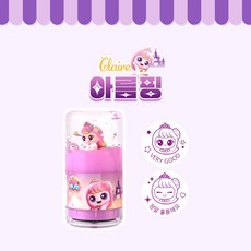 프린세스 캐치티니핑 워터볼 토이스탬프 / 만년스탬프 캐릭터스탬프 티니핑스탬프 티니핑도장 캐릭터도장 선생님스탬프 잘했어요도장 칭찬도장 칭찬스탬프, 1개, 아름핑