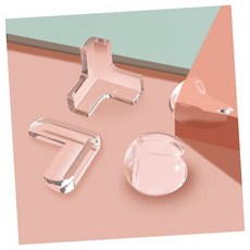투명 실리콘 모서리 보호대 안전 쿠션 가구 충격 방지 코너 가드 어린이 홈케어 투명 젤타입, 1개