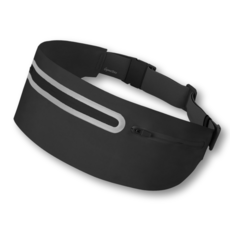 짐스터즈 3포켓 프리미엄 러닝벨트, 미드나잇 블랙, 1개
