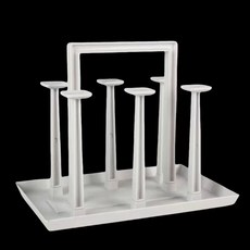 부츠 수납 정리함 부츠정리 신발정리 블랙 철제, 1개, C. 그레이