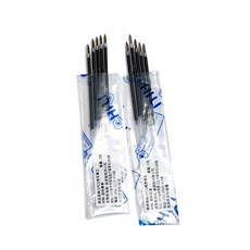 CHILU 5PCS補充筆芯，書寫流暢，持久耐用，適用多種筆款，台灣製造，學生上班族適用, 10個