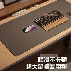 順滑不卡頓 鼠標墊 超大號電腦桌墊 書桌墊 筆記本鍵盤墊 學生寫字臺桌面墊 定制 P2, 藏族藍,600x300mm, 1個