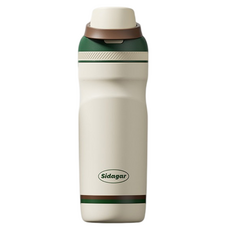 스타플러스 스포티 스트랩 핸들 팝업식 빨대 보온병, 1개, 580ml, 화이트