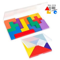 샘통 펜토미노+칠교 PP케이스2종, 1개, 1개