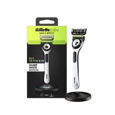 질레트랩스 딥클렌징바 면도기1up(샤프 화이트) + 스탠드, 1개