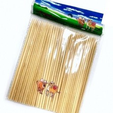 wri 대나무 꼬치 전꼬지 산적 꽂이 12cm 80P 나무꼬챙이 나무 꽂이 고기