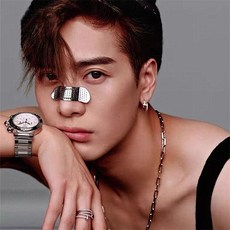 LLHH 韓國 潮男 鼻貼 銅鍍金 造型創可貼 個性鼻貼, 1個, 1