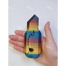 야광 당근 안전칼 선물용 팬시 장난감 빛나는 1개 미니, 한 사이즈, 8.실크그라데이션랜덤배치