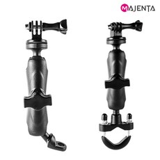 고프로 바이크 마운트 사이드 미러 핸들바, 1개, 고프로 바이크 핸들바 마운트/사이드미러