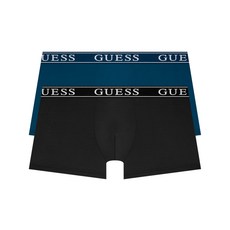 GUESS UNDERWEAR 톤톤밴디드 드로즈 2PACK (BK/DBU) OEMDR394BD 1517515