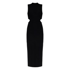 게스투즈 컷아웃 디테일 미디 드레스