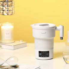 맘코니 접이식 전기포트 휴대용 해외 여행용 커피 미니 분유 햇반 폴딩포트, MKN0614